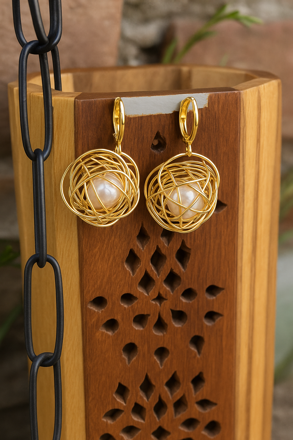 Aureate Orbit Earrings