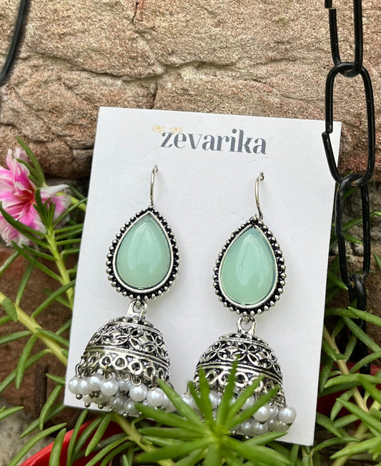 Teardrop Temple Jhumka