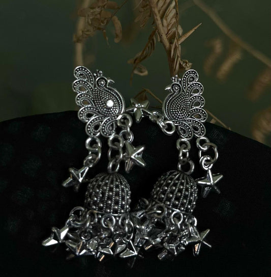 Mayur Ghungroo Dangler Earrings