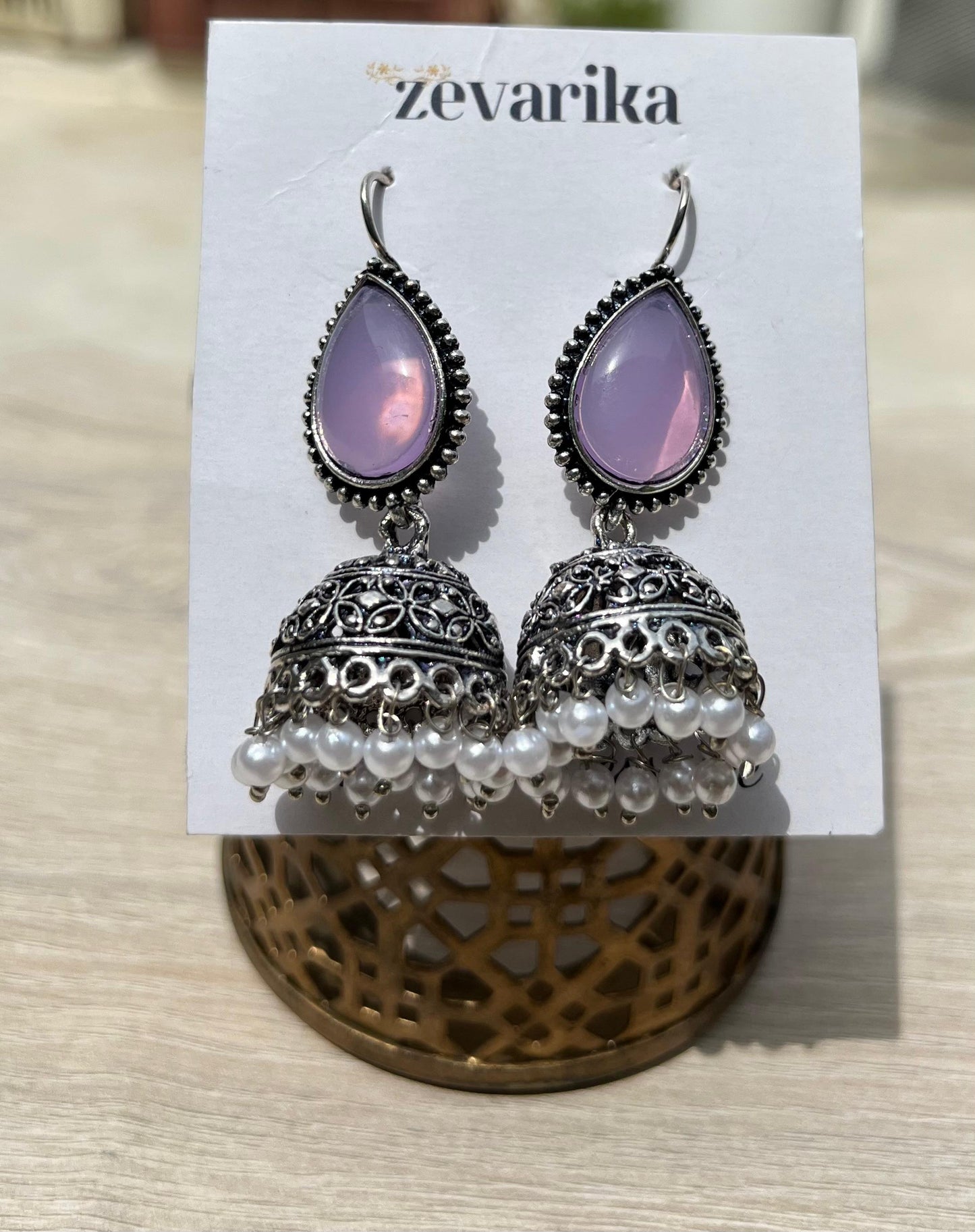 Teardrop Temple Jhumka